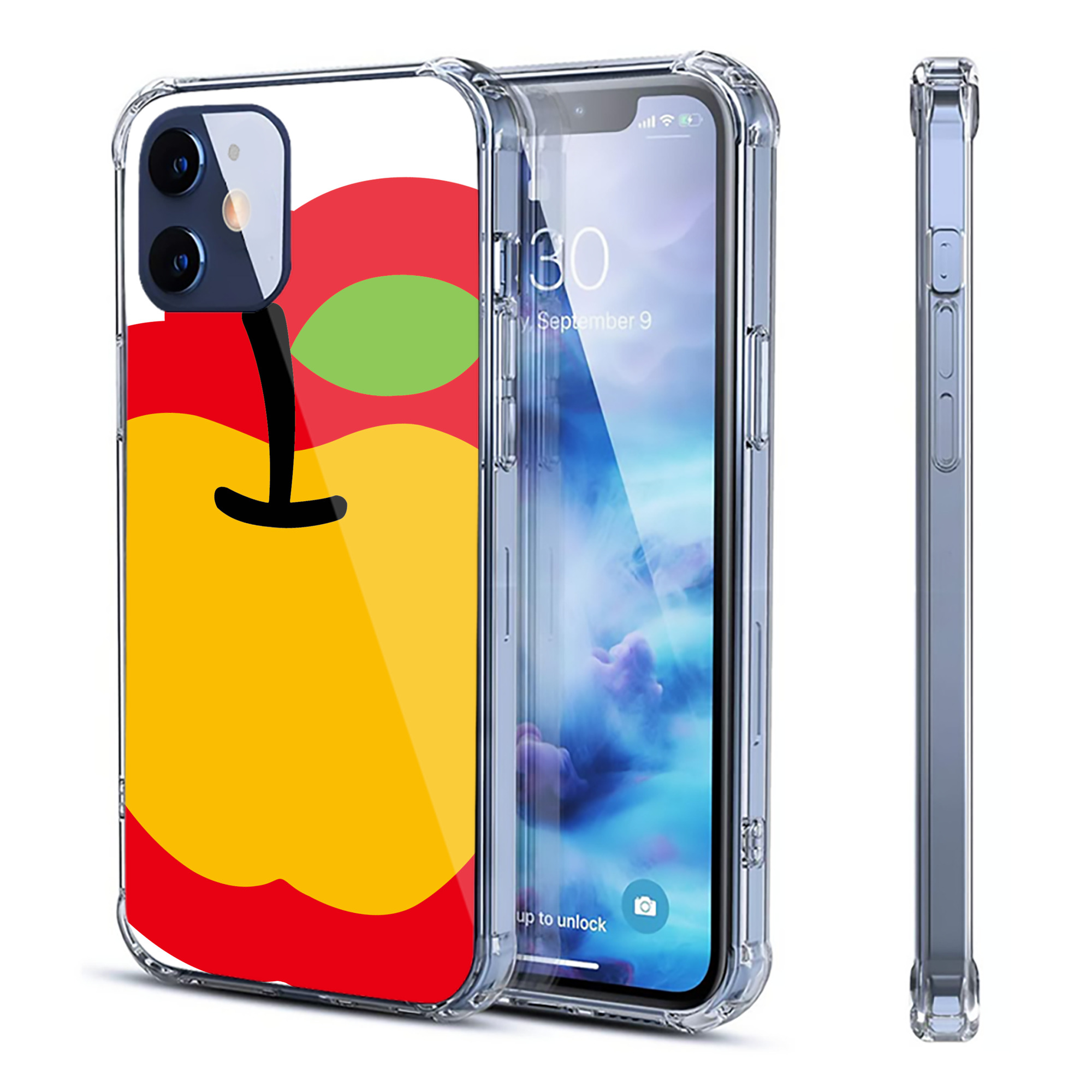 （画像用） Hello Kitty ハローキティ 【iPhone 12シリーズ対応】透明スマホケース（クリアソフトケース）